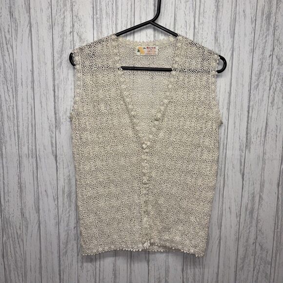 Unbranded Sweaters - Womens Size M Vintage Chinese Hand Made Vest EUC